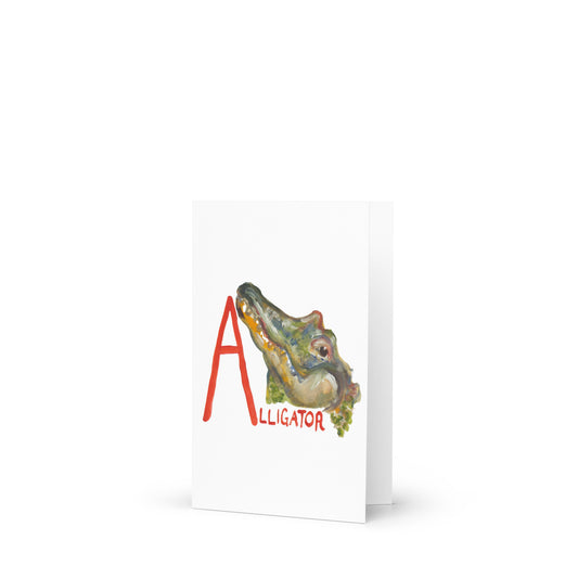 Animal Alphabet Greetings Cards