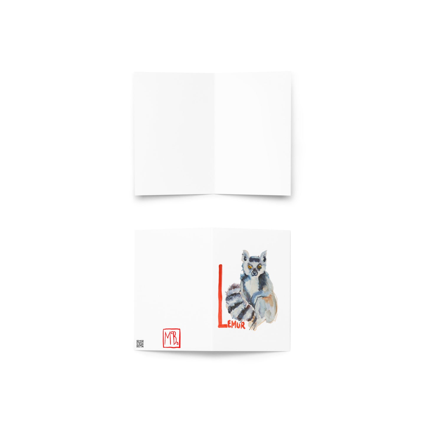 Animal Alphabet Greetings Cards