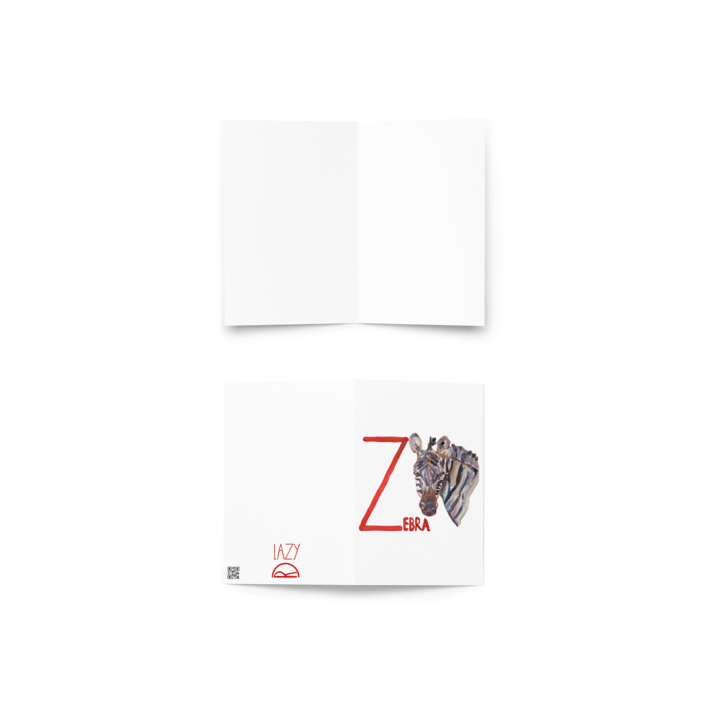 Animal Alphabet Greetings Cards