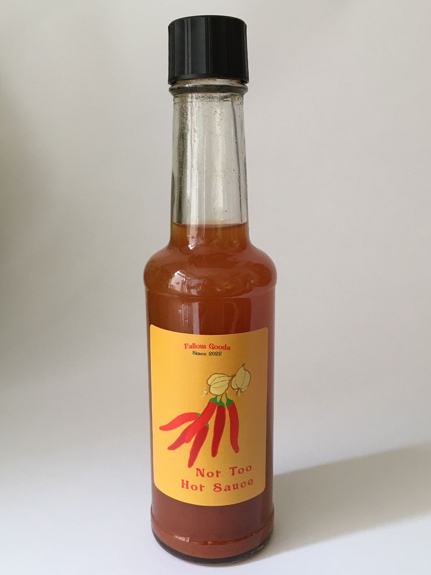 Tabasco style ‘Not Too Hot Sauce’ - Garlic and chilli vinegar sauce